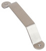 Slider Door Charleston Pull, Satin Nickel, 10 In.