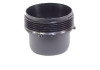 3 In. Black Male RV Sewer Outlet Adapter