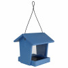 EcoCycle Banquet Hopper Bird Feeder, Blue