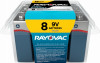 High Energy 9 Volt (9V) Alkaline Batteries, 8 Pack