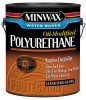Ultra Fast Drying Polyurethane, Water Based, Semi-Gloss, Gallon (2 pieces)