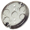 Shallow Ceiling Pancake Electrical Box, 1/2 x 4 In. Round