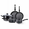 Elements 8-Pc. Cookware Set, Non-Stick, Gray