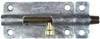 Door Barrel Bolt, Galvanized, 4 In.