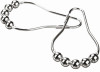 Roller Shower Curtain Hooks, Chrome, 12-Pk.