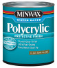 Polycrylic Semi-Gloss Clear Acrylic/Urethane Blend Topcoat, Qt.