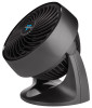 Vortex Air Circulator Fan, Compact, Black, 7 In.