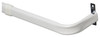 Curtain Rod, Heavy Duty, White, 48 to 86 In.