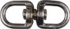 Snap, Round Swivel Eye, Nickel, 5/8 x 5/8 In.