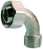 Chrome Bath Cock Coupling Elbow