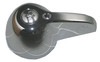 Lever Faucet Handle, Cold, Small, Chrome-Plated