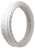 PEX Coil Pipe, White, 1/4 In. Copper Tube Size x 50 Ft.