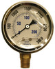 Glycerin Pressure Gauge, Stainless Steel, 2.5-In., 3,000 PSI