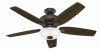 Kenbridge Ceiling Fan, LED Light, New Bronze, 52-In.