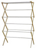 Wood Clothes Drying Rack, 10 Dowels, 25 Ft.