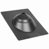 Galvanized Base Roof Flashing, Black, 12 x 15-1/2-In.