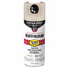 Stops Rust Custom Spray 5-in-1 Spray Paint, Satin Shell White, 12 oz.