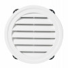 22" WHT RND Gable Vent