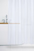 Oasis Frosted Heavyweight Shower Curtain Liner, White, 70 x 72 In.