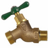 No-Kink Straight Hose Bibb, Lead-Free, 1/2 In. MPT