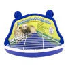 Scatterless Lock-N-Litter Pan, Wire Floor Panel, Small Animal