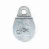 Fixed Eye Pulley, Single Sheave, Steel, 3-In.