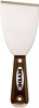 Scraper Tool, Chisel Edge, Stiff High-Carbon Steel Blade, 3-In.