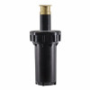 Pro Series Sprinkler Head, Pressure Regulated, Full Pattern, Brass Nozzle, 2-In. Pop-Up