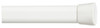 Hansen Oval Spring Rod, White, 5/8 x 36 to 60 In.
