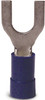 Spade Terminals, Insulated, 10 Stud, 16-14 AWG, 100-Pk.