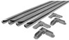 Mill-Finish Make-To-Fit Screen Kit for 36 In. Square Screen