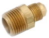 Pipe Fitting, Flare Connector, Lead Free Brass, 3/8 In. Flare x 1/2 In. MPT