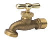 Hose Bibb, Standard, Brass, 3/4 In. Hose