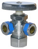 Dual Outlet Water Valve, 3-Way, 5/8 x 3/8 In.