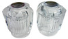Fit-All Tub/Shower Handle Pair, Clear