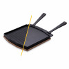 Dual-Sided Grizzler Sizzler Plate, Cast Iron