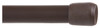 Carlisle Spring Tension Rod, Brown, 48 to 75 In.