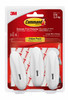 Large Wire Hooks, 3 Hooks, 8 Strips