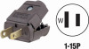 BRN CORD PLUG