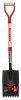 Roof Shovel, Steel D-Grip Handle