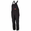 Freeflex Insulated Bib Overalls, Quilt Lining Black, M