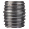 1 In. x Close Black Pipe Nipple