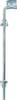 Zinc Adjustable Cane Gate Bolt, 1/2 x 18 In.