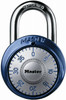 Combination Dial Padlock, 1-7/8-In., Assorted Colors