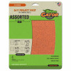 Garnet Sandpaper Assortment, 9 x 11-In., 4-Pk.