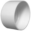 Schedule 40 DWV PVC Cap, Solvent Weld, 1-1/2 In.