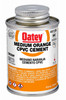 Orange Medium-Bodied CPVC Pipe Cement, 4 oz.