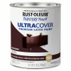 Painter's Touch Ultra Cover Latex Paint, Kona Brown Gloss, 1-Qt.