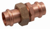 Copper Pipe Union, 1/2 In. Press by Press