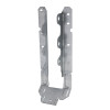 Light Rafter Slopeable U Hanger, 18 Gauge Steel, 2 x 10 In.